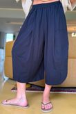 Oscar Pleat Shulotte Ink Navy